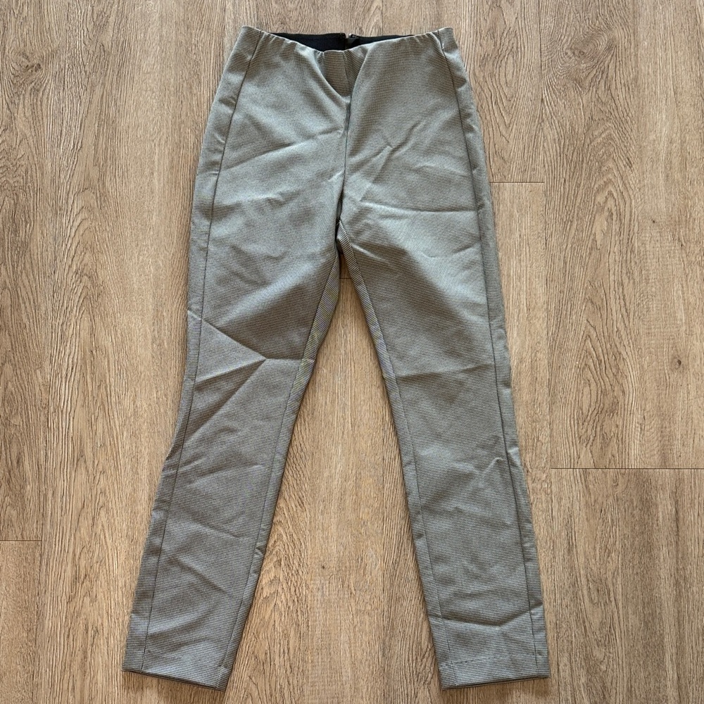 NWT Rag & Bone Women’s Light Gray Houndstooth Dress Pants. Size 2